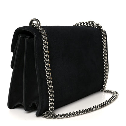 Gucci Suede Small Dionysus Shoulder Bag Black 3 of 10