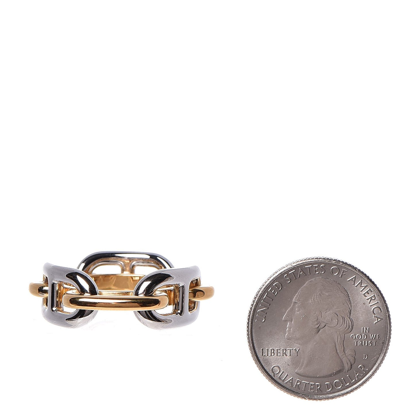 Palladium Permabrass Regate Scarf Ring