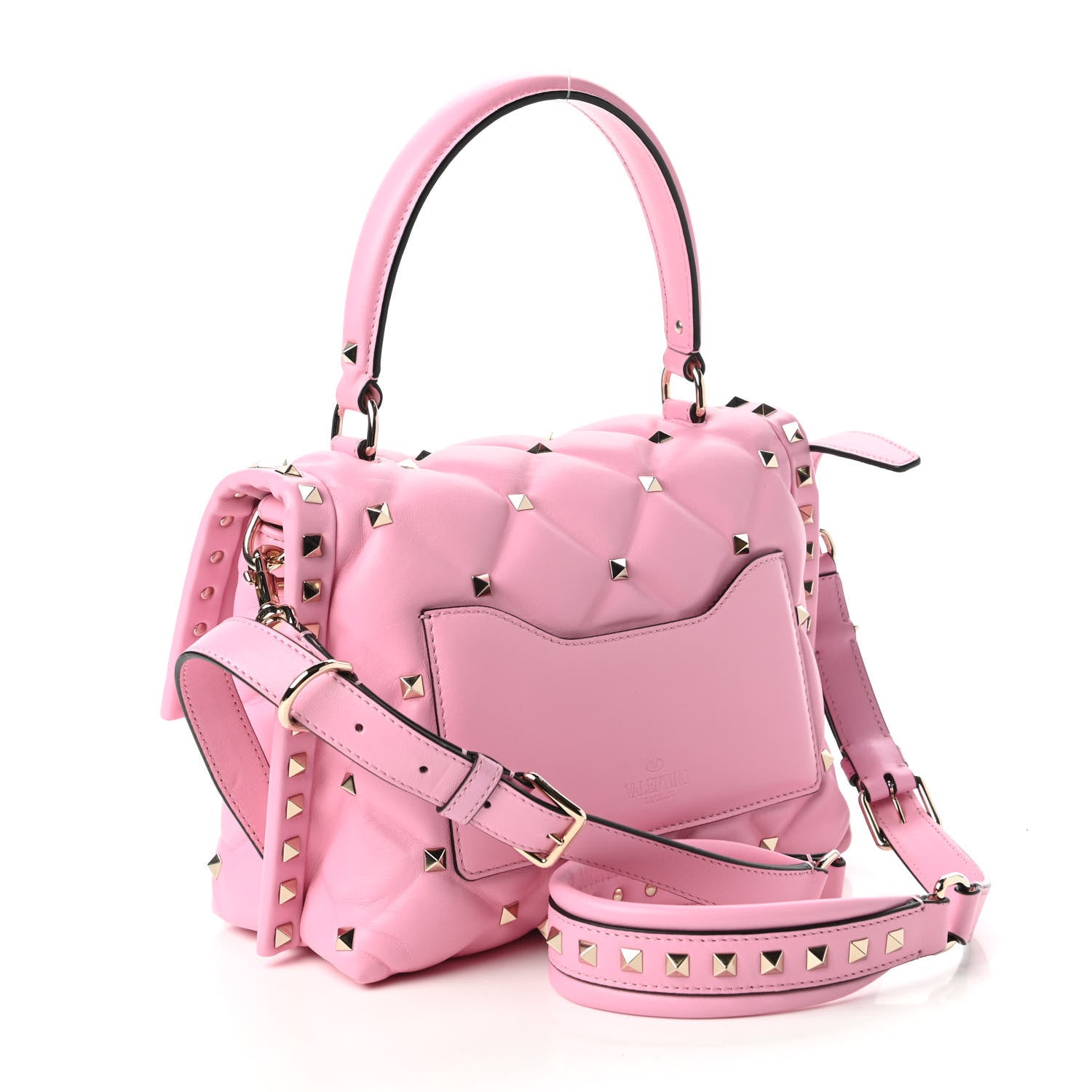 Valentino Garavani Nappa Medium Candystud Top Handle Bag Absolute 3 of 10