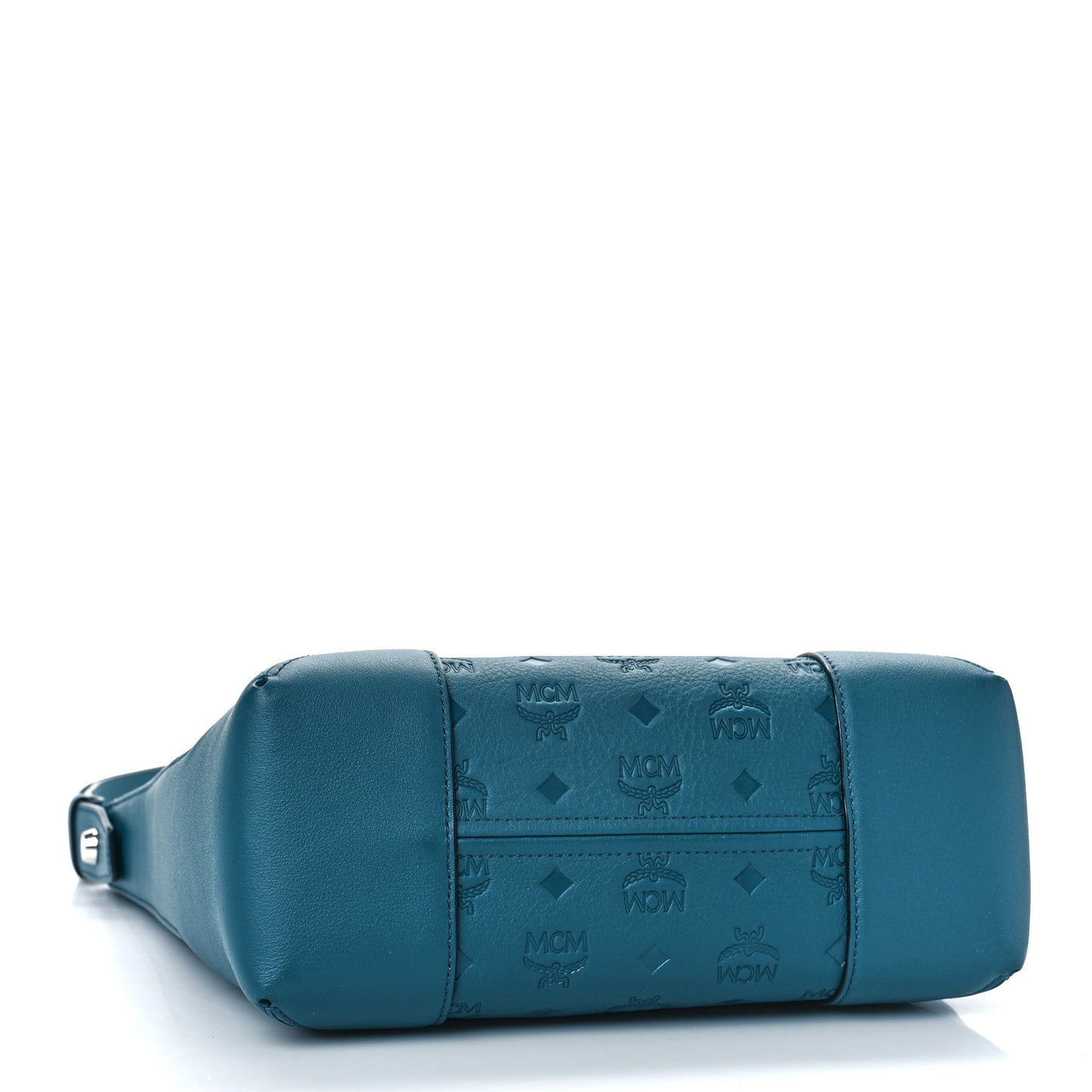 Calfskin Ottomar Monogram Medium Klara Hobo Teal