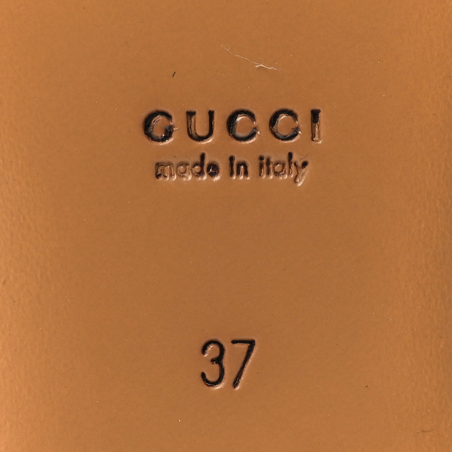 Gucci Calfskin Womens Princetown Slippers 37 Black 6 of 9
