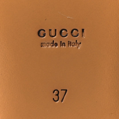 Gucci Calfskin Womens Princetown Slippers 37 Black 6 of 9
