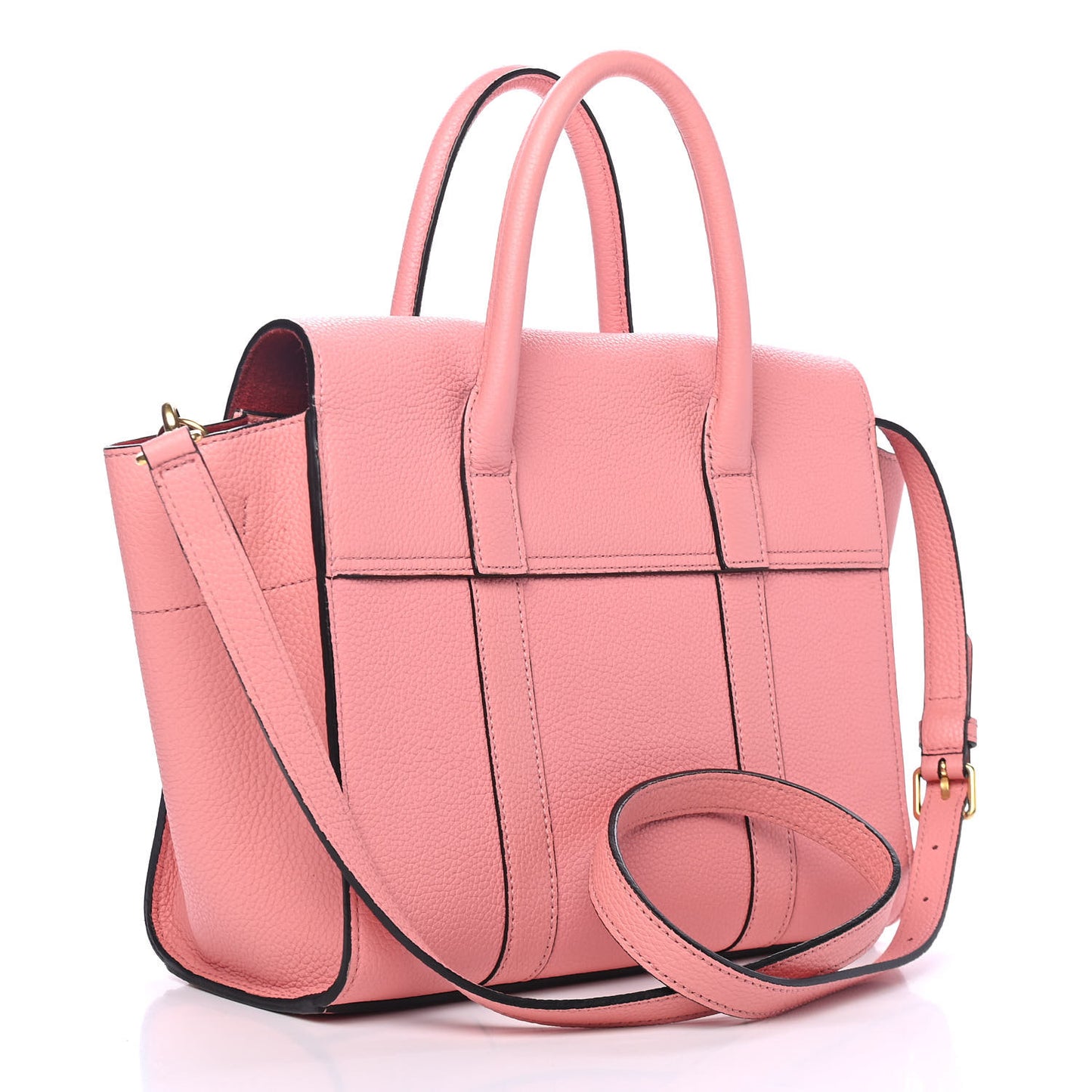 Classic Grain Small New Bayswater Macaroon Pink