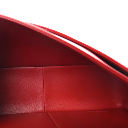 Chanel Lambskin Quilted Jumbo Double Flap Red 5 of 9