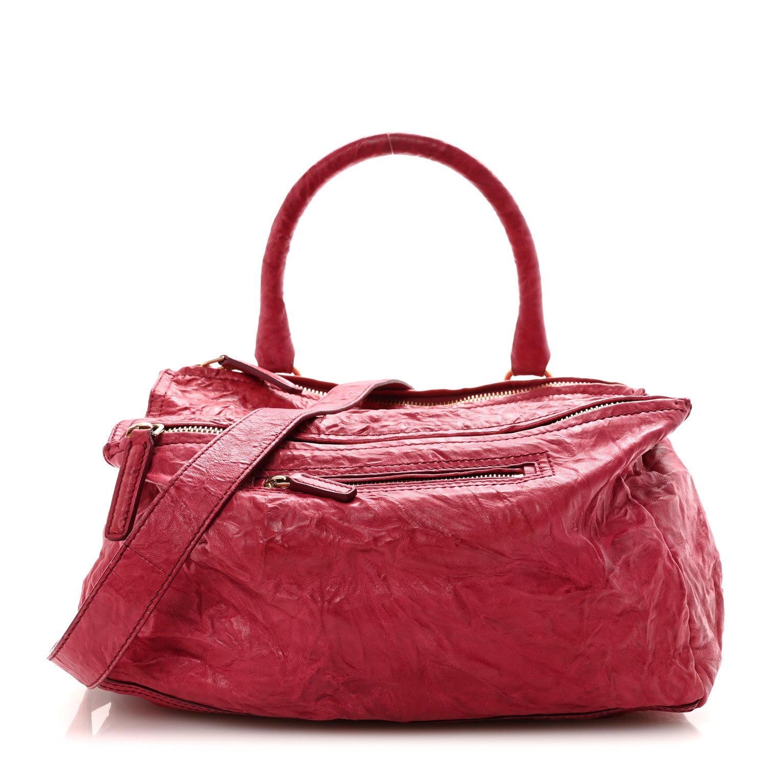 Givenchy Tumbled Sheepskin Medium Pandora Cherry 1 of 10