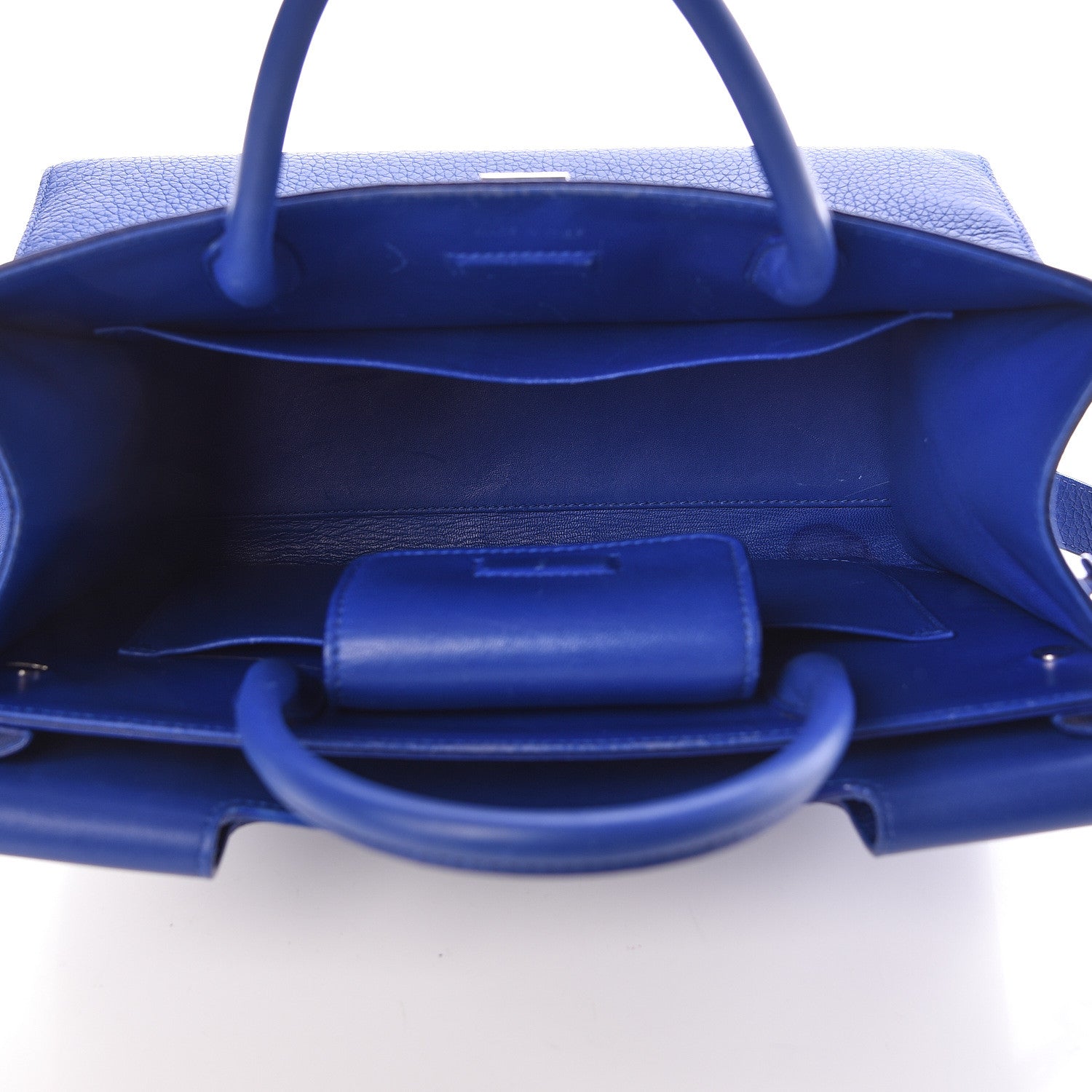 Christian Dior Bullcalf Medium Diorever Flap Yves Klein Blue 5 of 17