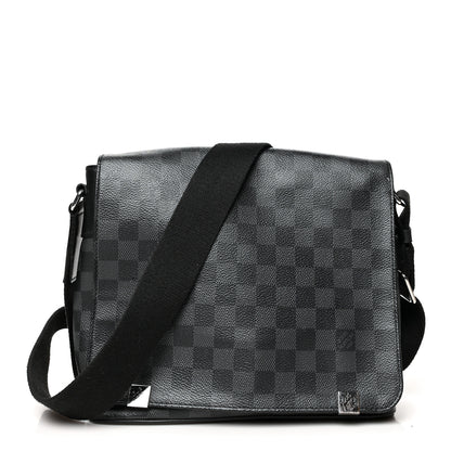 Louis Vuitton Damier Graphite District PM 1 of 10