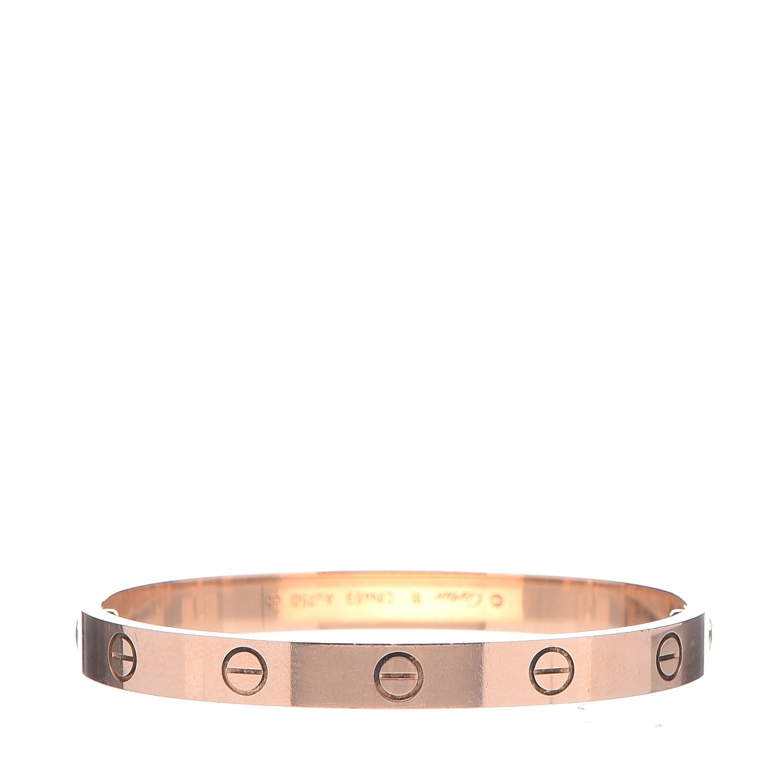 Cartier 18K Pink Gold LOVE Bracelet 16 3 of 11