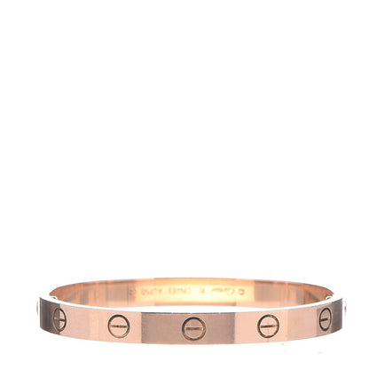 Cartier 18K Pink Gold LOVE Bracelet 16 3 of 11