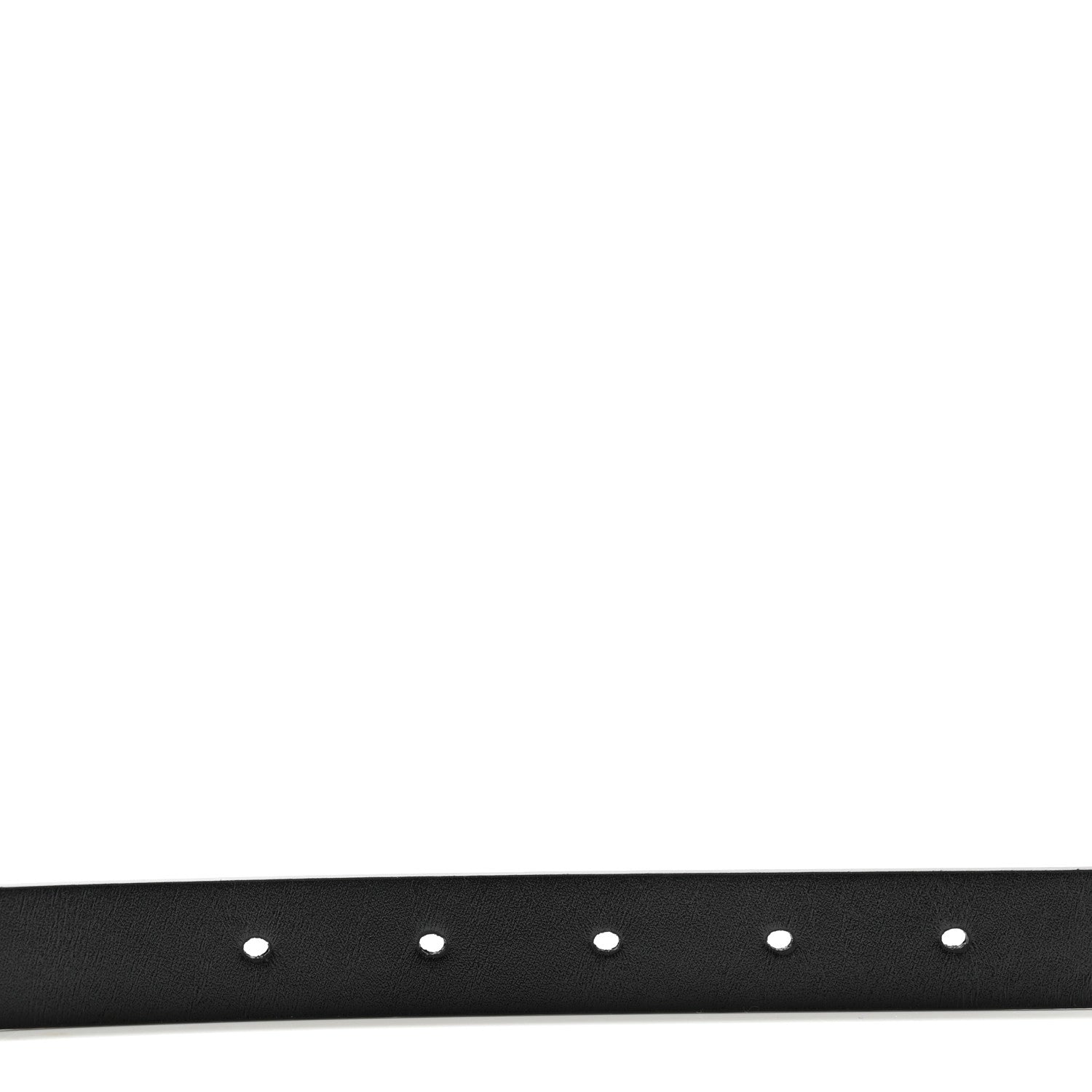 Christian Dior Calfskin Saddle Belt 95 38 Black 5 of 7