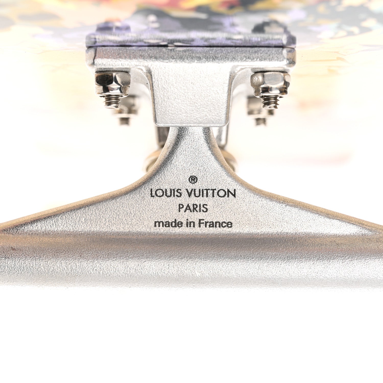 Louis Vuitton Monogram Flower Maple Wood Skateboard Pink 1553719