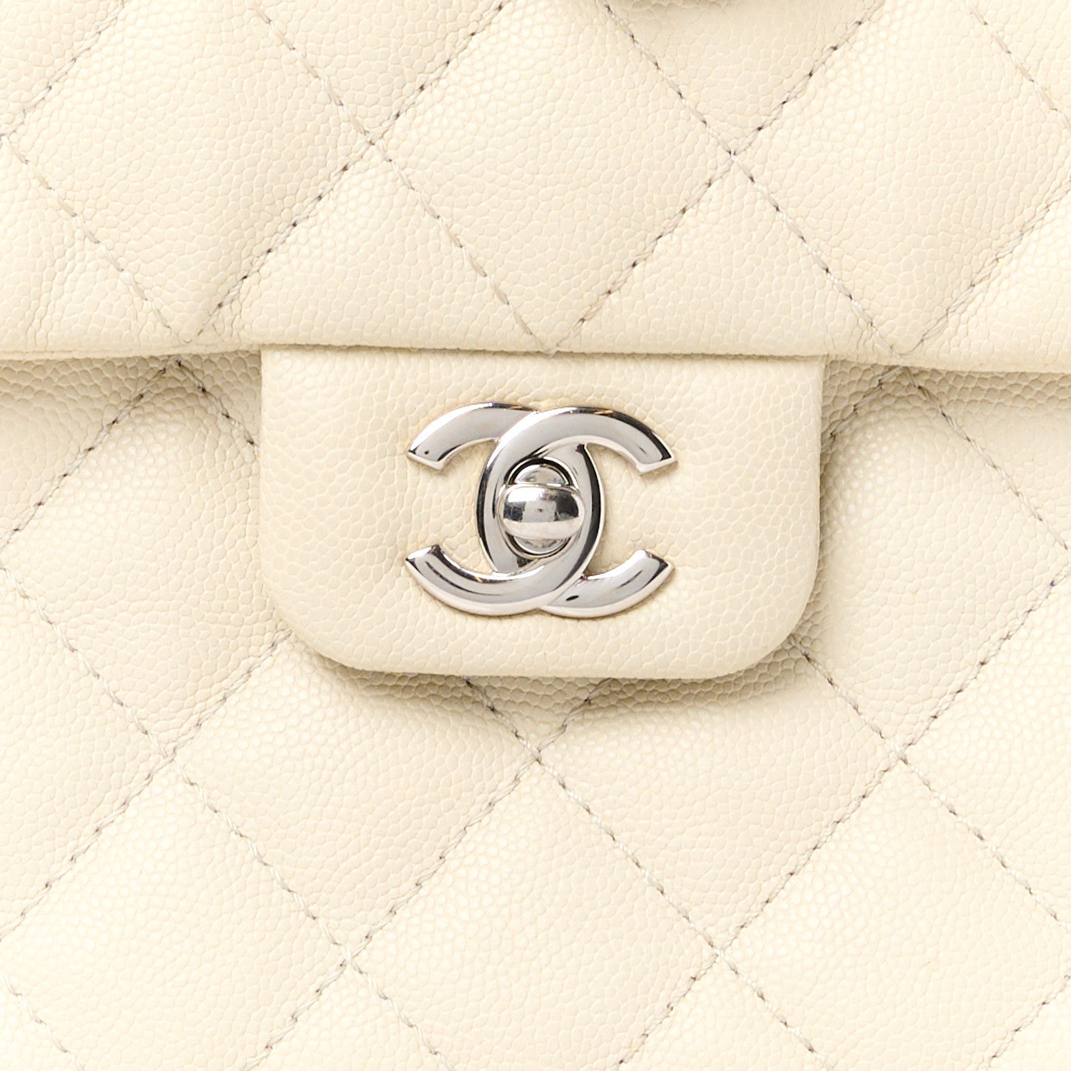 Chanel Caviar Quilted Medium Urban Companion Flap Ivory 9 of 11