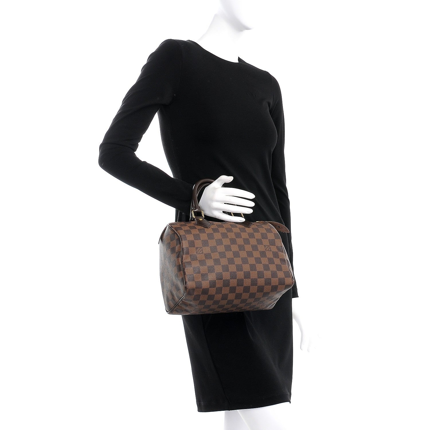 Louis Vuitton Damier Ebene Speedy 25 2 of 8