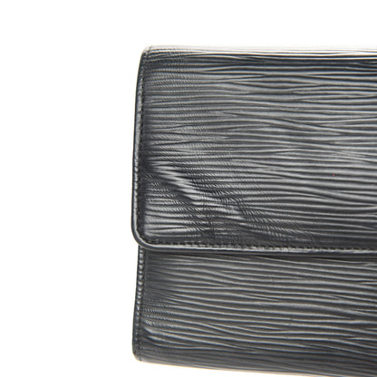 Louis Vuitton Epi Porte Tresor International Wallet Black 12 of 13