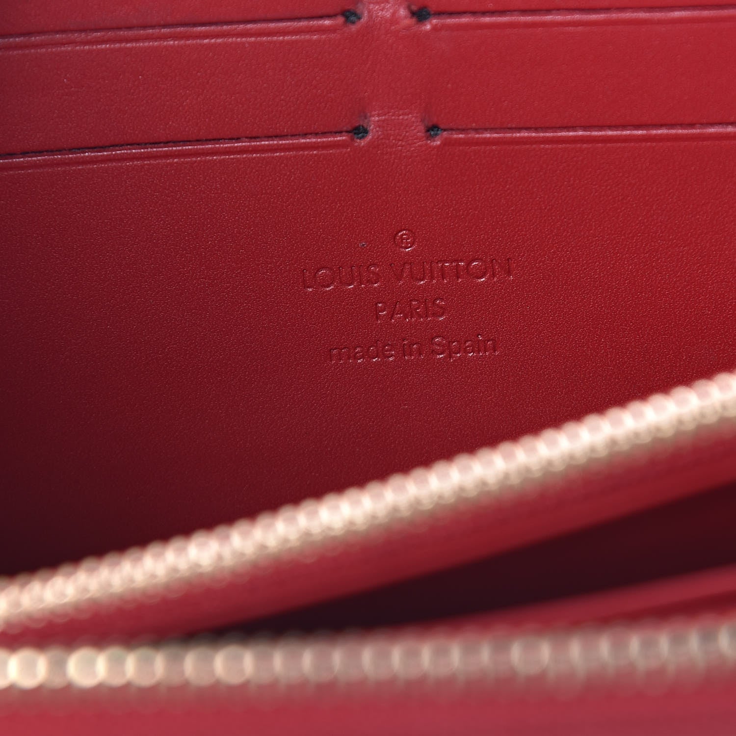 Louis Vuitton Vernis Zippy Wallet Pomme D'Amour 6 of 12
