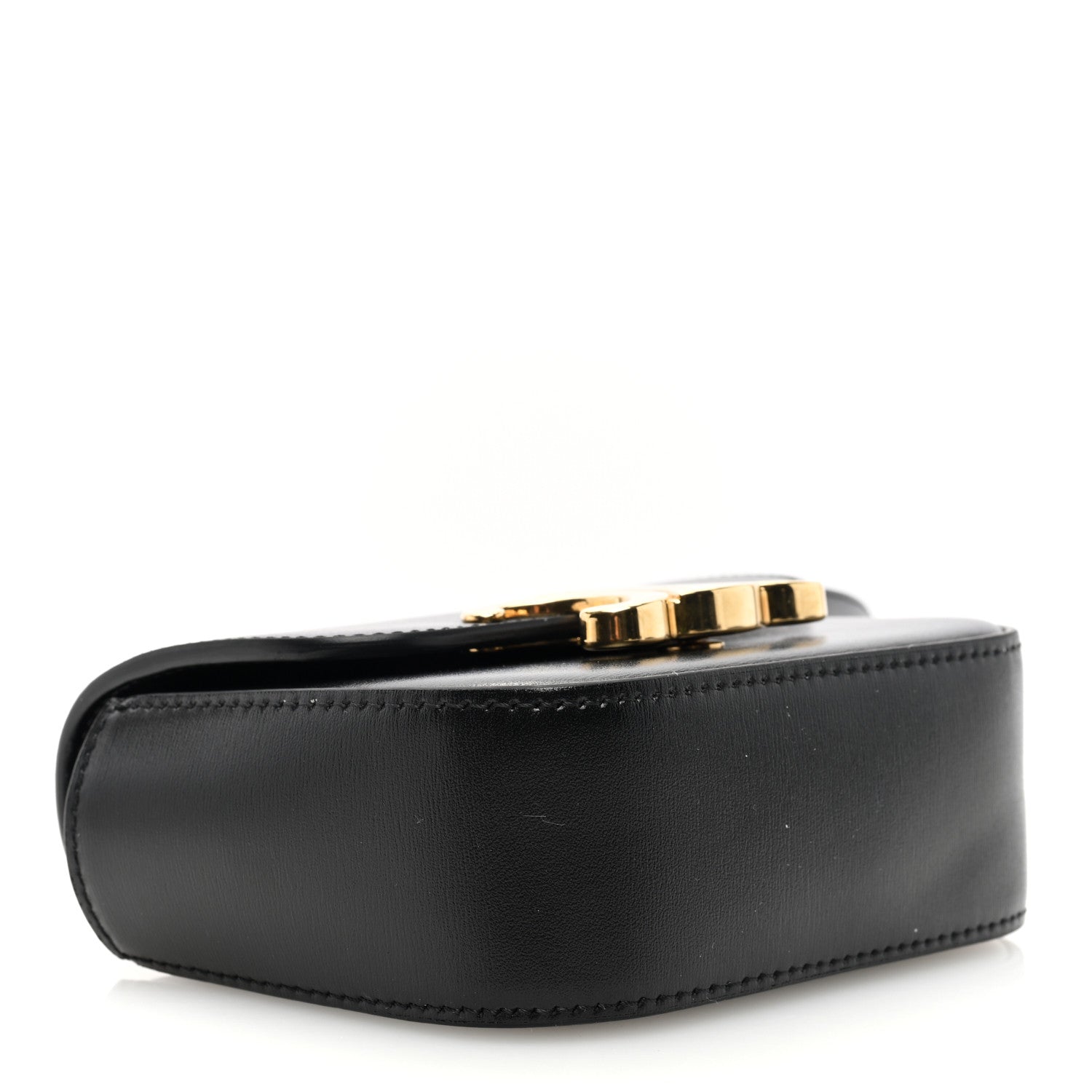Celine Shiny Calfskin Mini Triomphe Black 4 of 9
