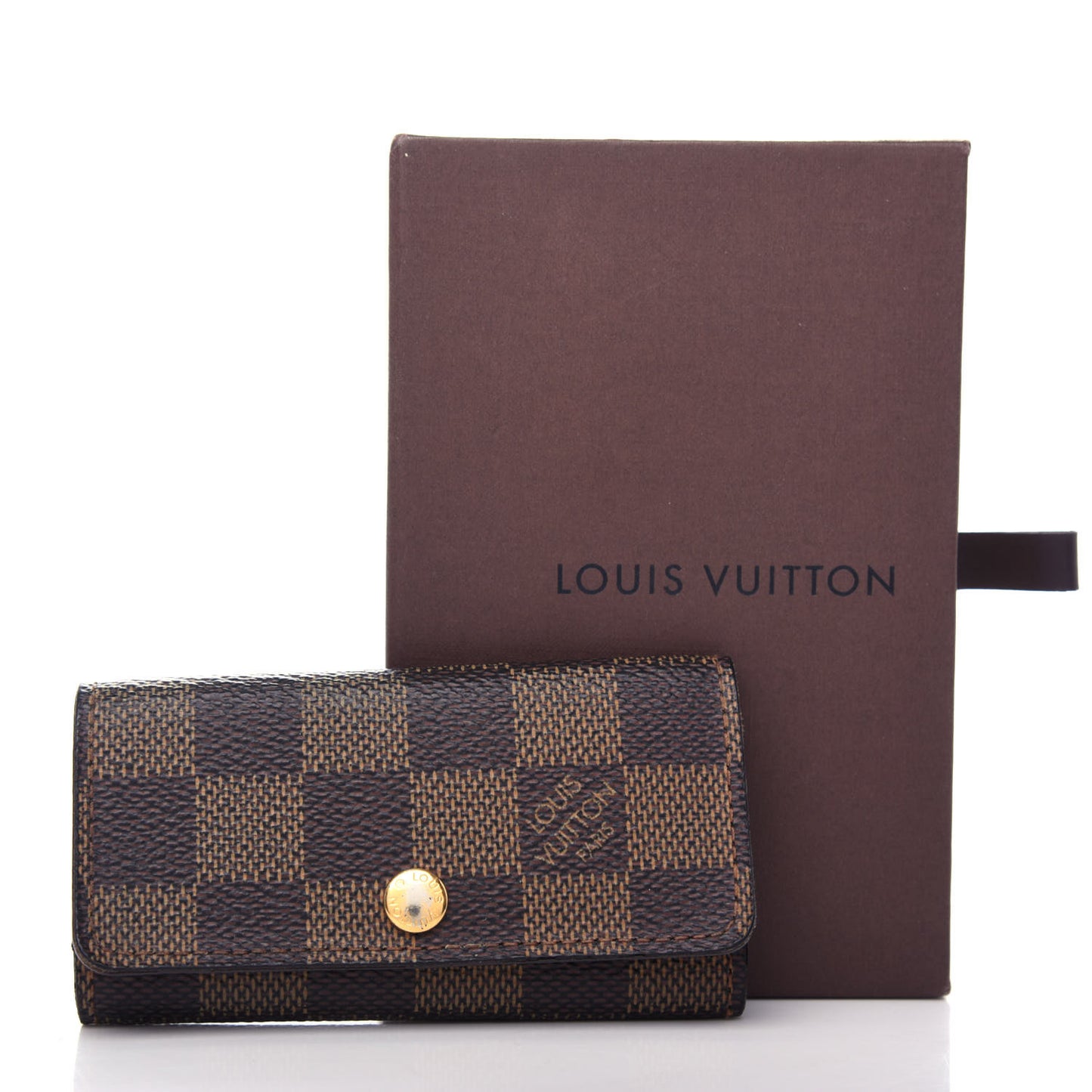 Damier Ebene Multicles 4 Key Holder