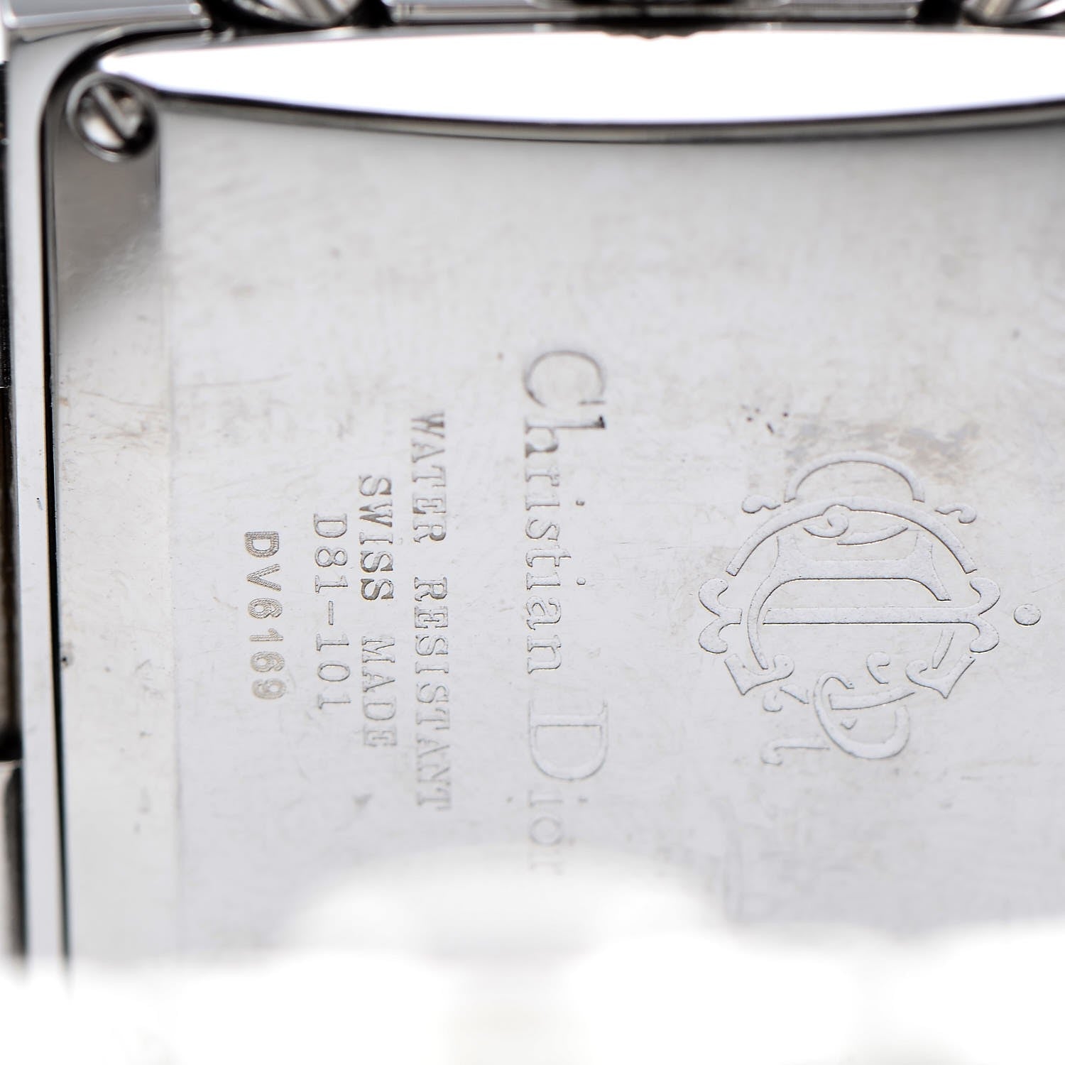 Christian Dior Stainless Steel Diamond 31mm Riva Chronograph Quartz Watch 6 of 8