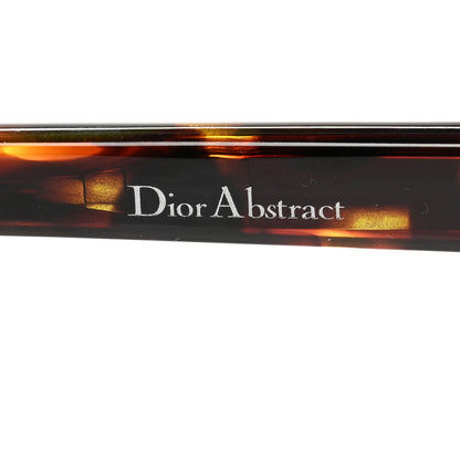 Christian Dior Abstract Square Mirrored Sunglasses Spotted Havana Purple 5 of 7