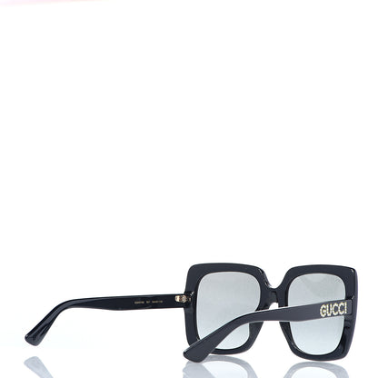 Gucci Crystal Square Frame GG Sunglasses GG0418S Black 4 of 8