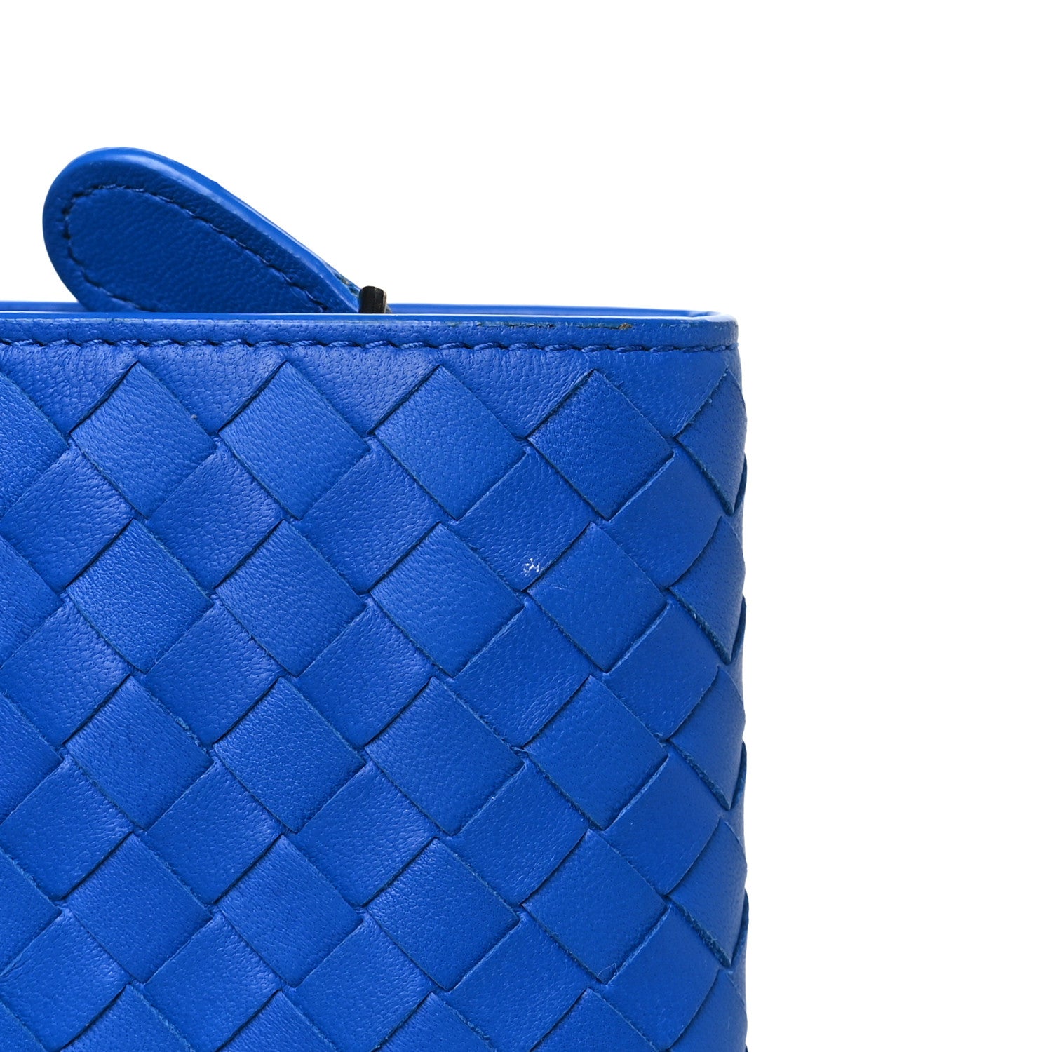 Bottega Veneta Nappa Intrecciato Continental Wallet Blue 8 of 8