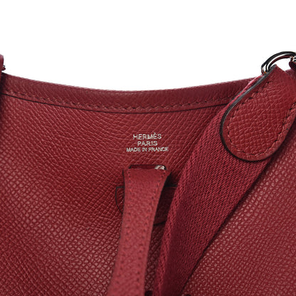 Hermes Epsom Evelyne TPM Rouge Grenat 6 of 11