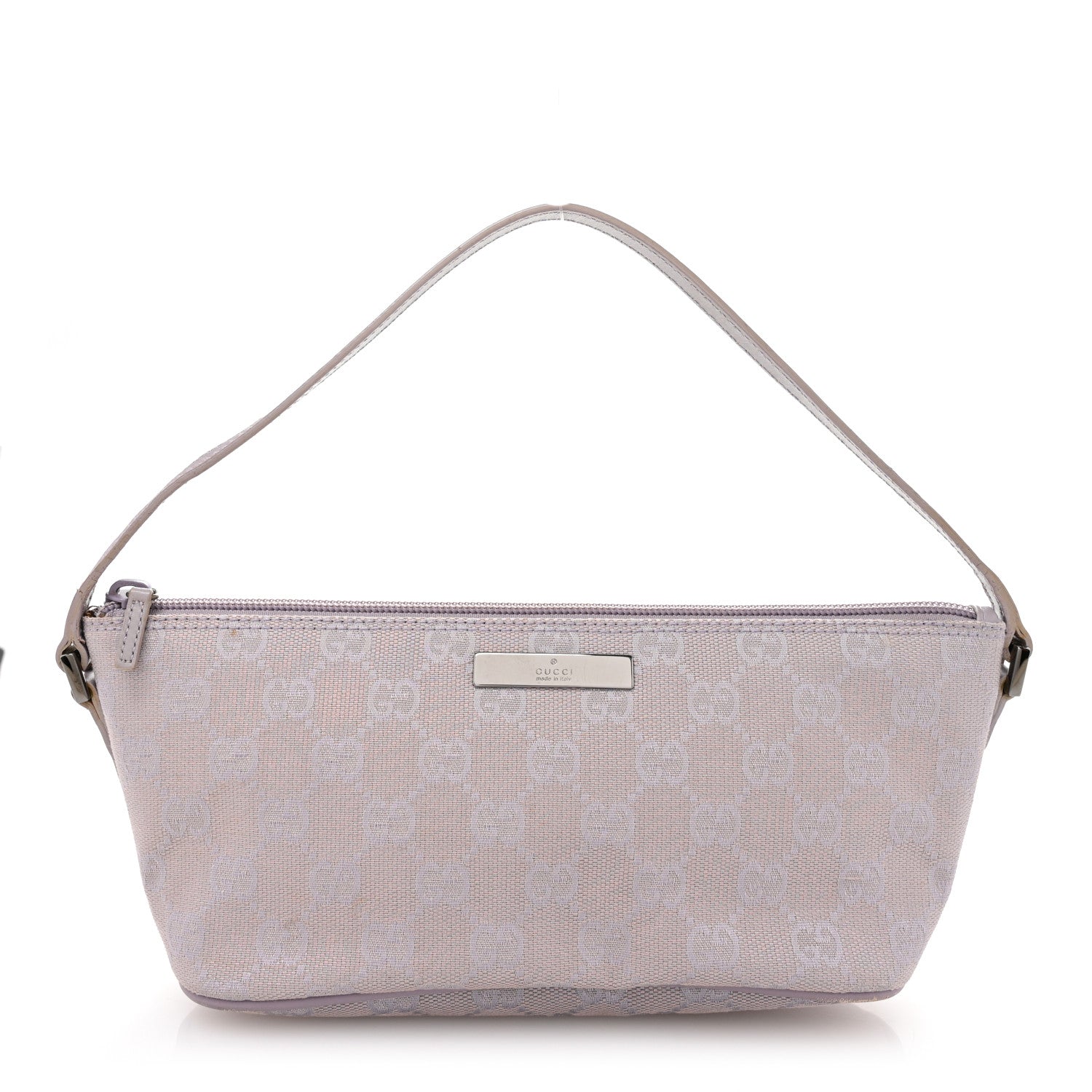 Gucci Monogram Boat Pochette Lilac 1 of 13