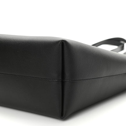 Saint Laurent Calfskin Large Shopping Tote Black 9 of 9