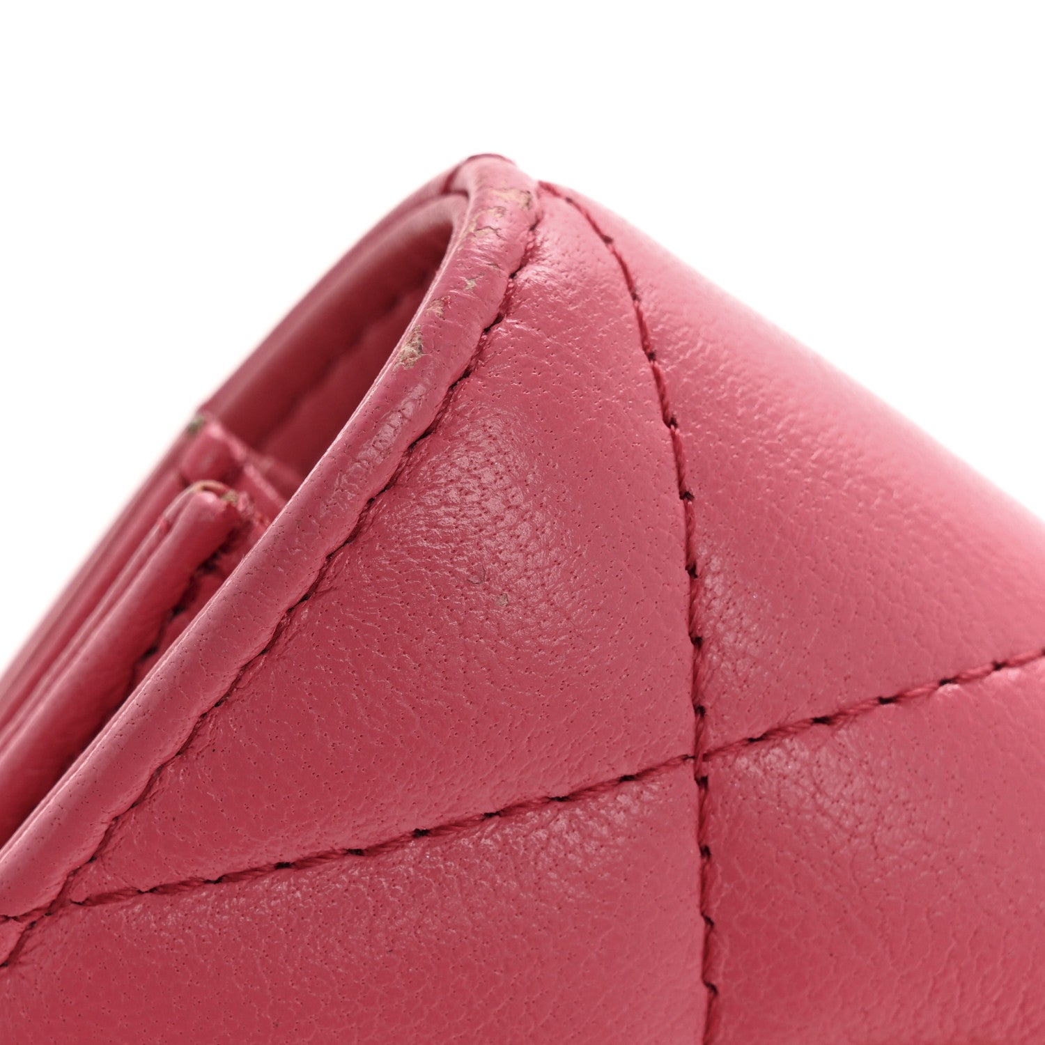 Chanel Lambskin Quilted Chanel 19 Small Flap Wallet Pink 11 of 12