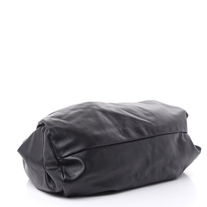 Bottega Veneta Smooth Butter Calfskin The Shoulder Pouch Black 4 of 11