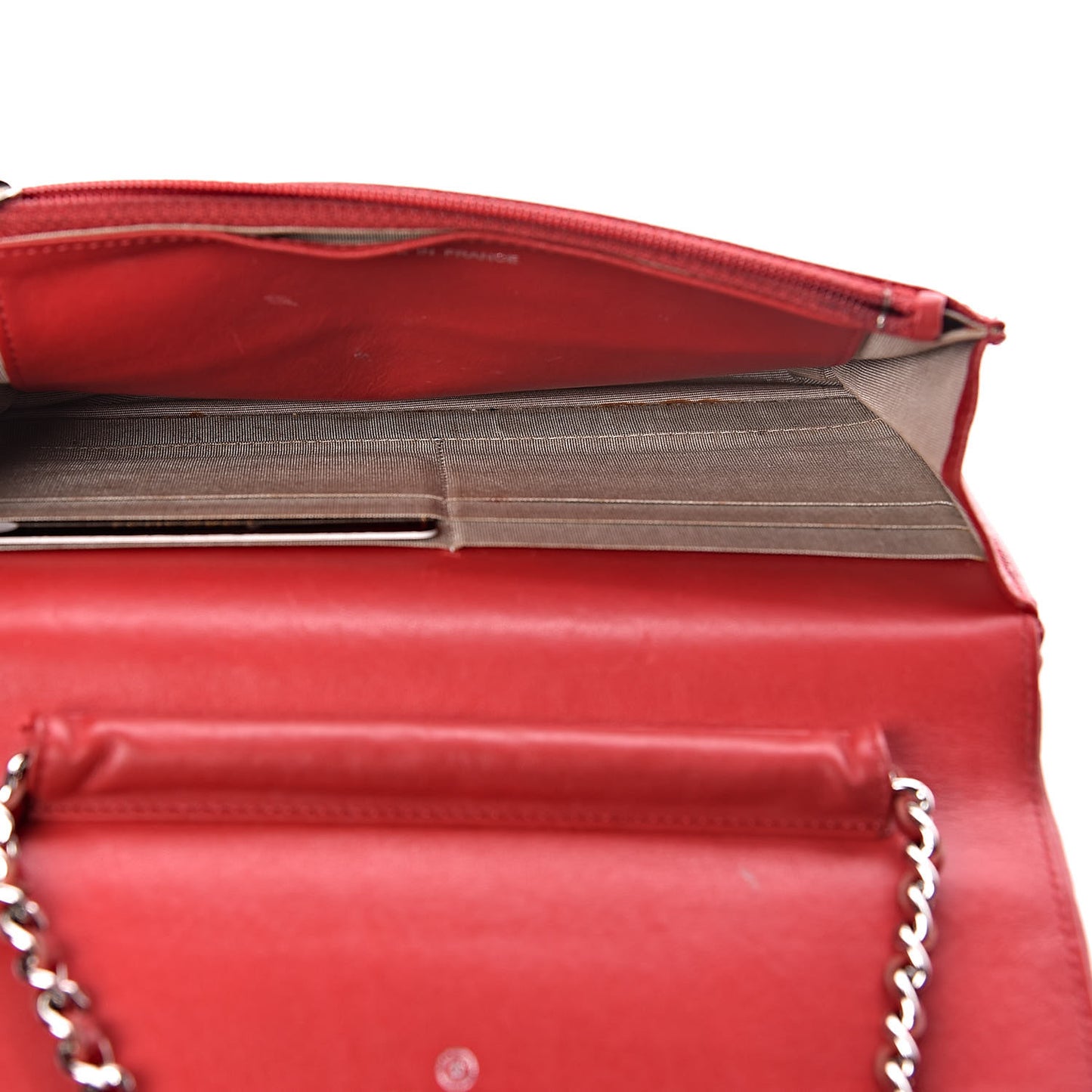 Caviar Sevruga Wallet on Chain WOC Red
