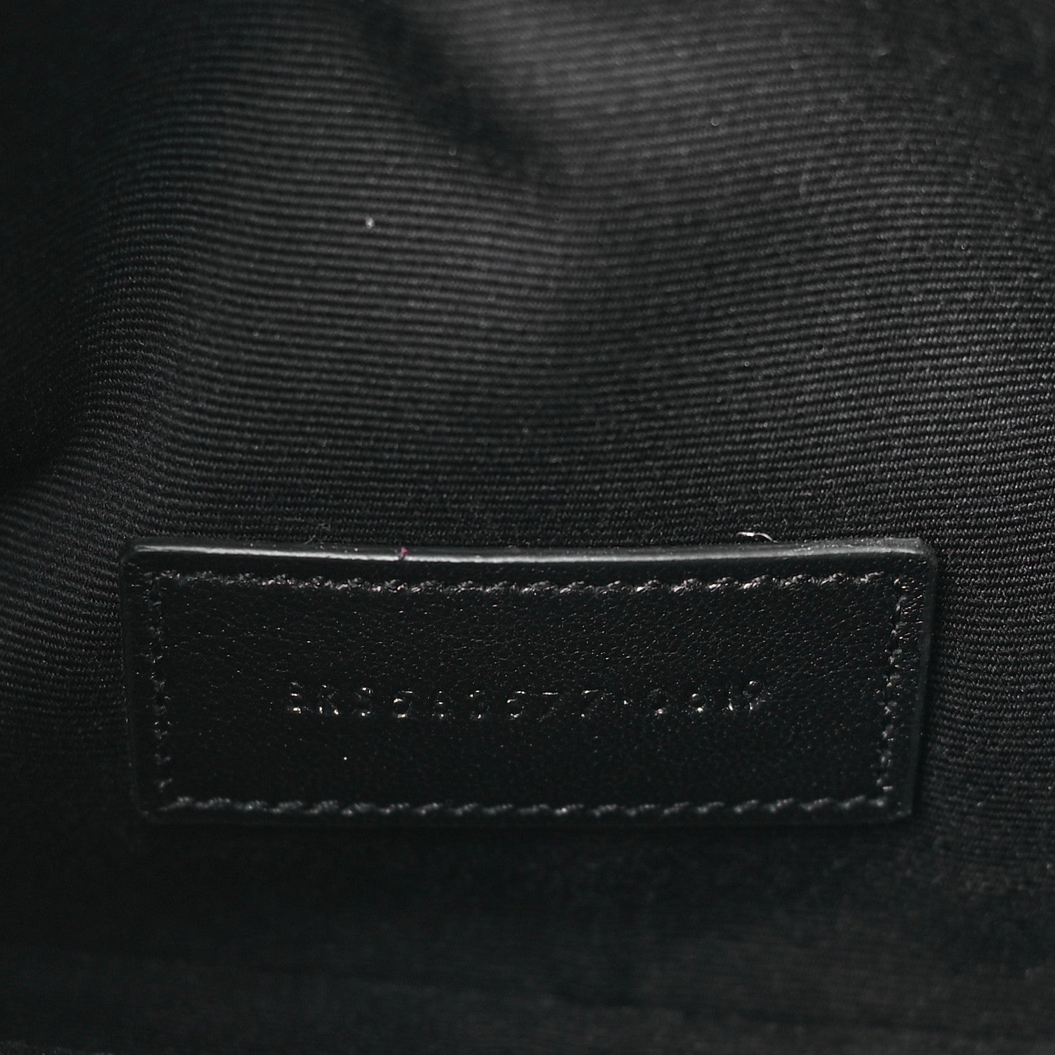 Saint Laurent Crinkled Calfskin Matelasse Monogram Niki Bill Pouch Storm 7 of 9