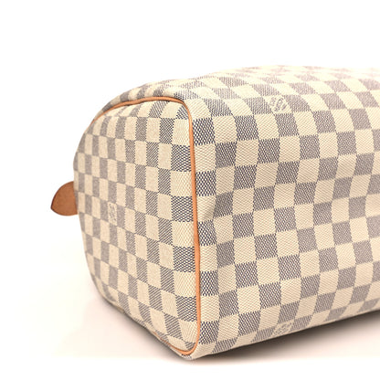 Louis Vuitton Damier Azur Speedy 30 8 of 9