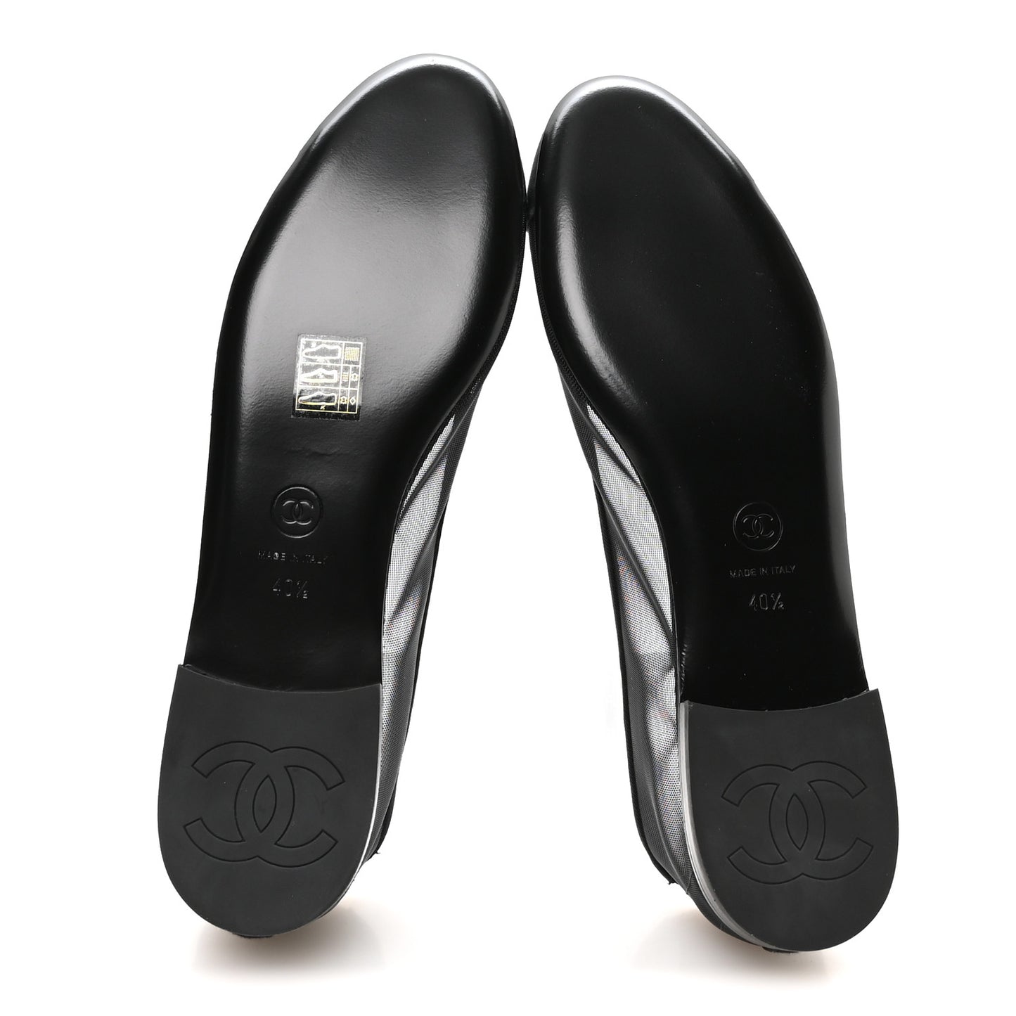 Mesh CC Ballerina Flats 40.5 Black