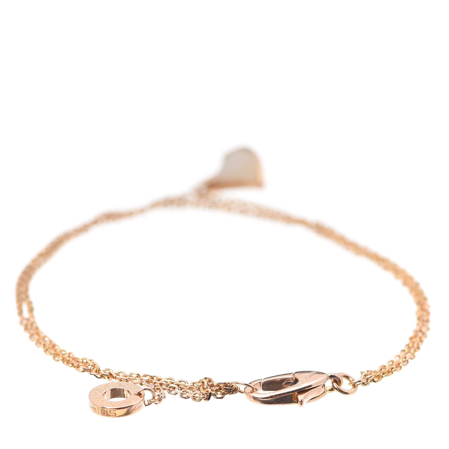 Bulgari 18K Rose Gold Mother of Pearl Divas' Dream Bracelet SM 3 of 8