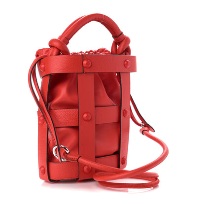 Salvatore Ferragamo Calfskin Cage Bag Candy Apple Red 4 of 12
