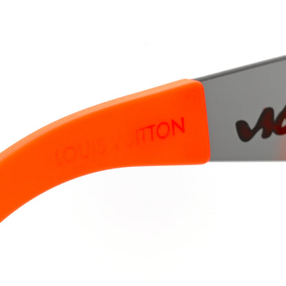 Louis Vuitton Graffiti Sunglasses Z0244U Neon Orange 5 of 6