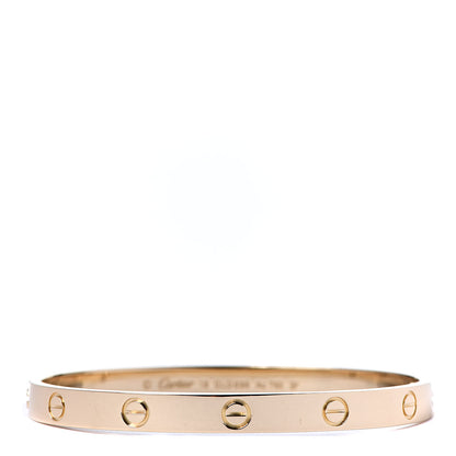 Cartier 18K Yellow Gold LOVE Bracelet 18 1 of 6