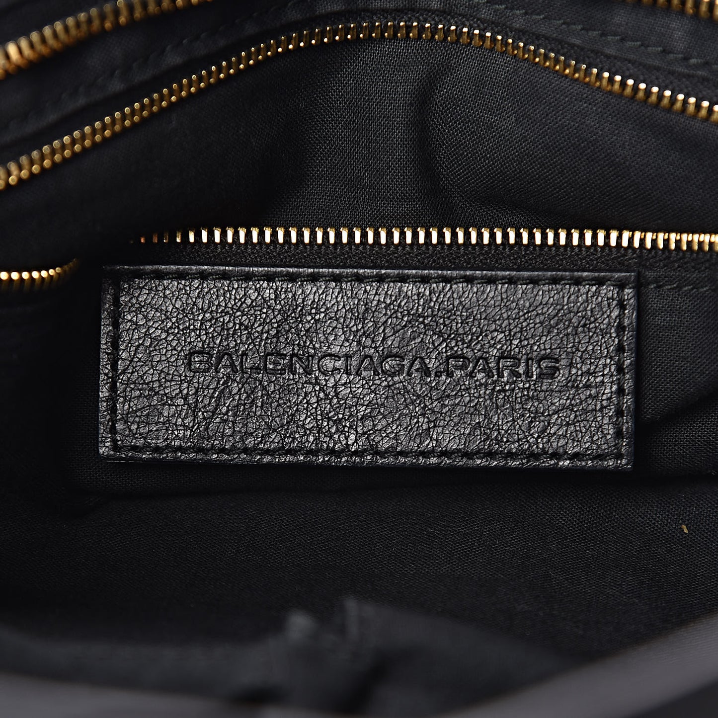 Agneau Giant 12 Gold Hardware City Black