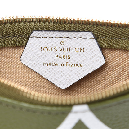 Louis Vuitton Monogram Giant Micro Pochette Accessories Kaki White 7 of 8