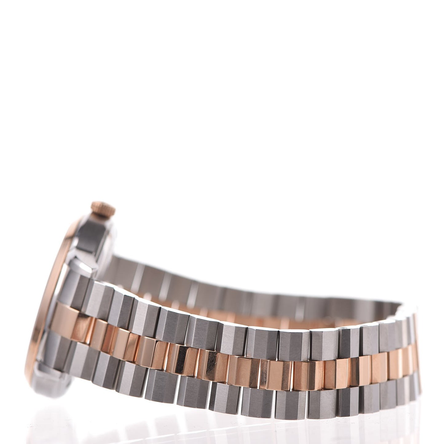 Stainless Steel 18K Rose Gold 34mm CT60 3-Hand Automatic Watch