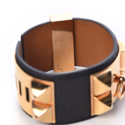 Hermes Epsom Collier de Chien CDC Bracelet XS Black 6 of 8