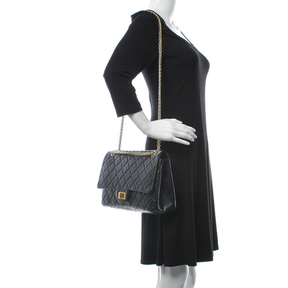 Chanel Aged Calfskin Quilted 2.55 Reissue 227 Flap Black 2 of 9