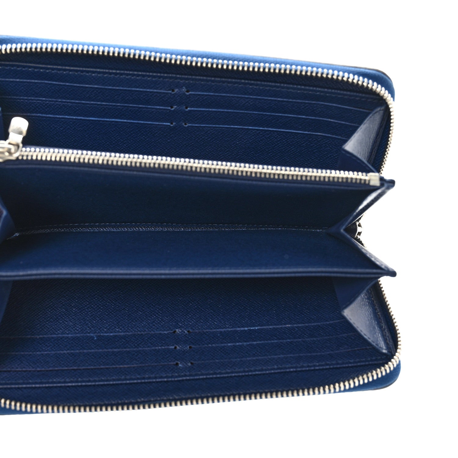 Louis Vuitton Monogram Escale Zippy Wallet Blue 5 of 12