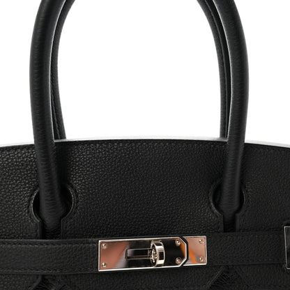 Hermes Togo Birkin 30 Black 8 of 10
