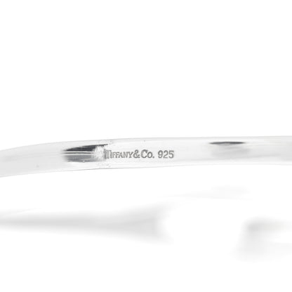 Tiffany Sterling Silver Interlocking Loops Bangle Bracelet 4 of 4