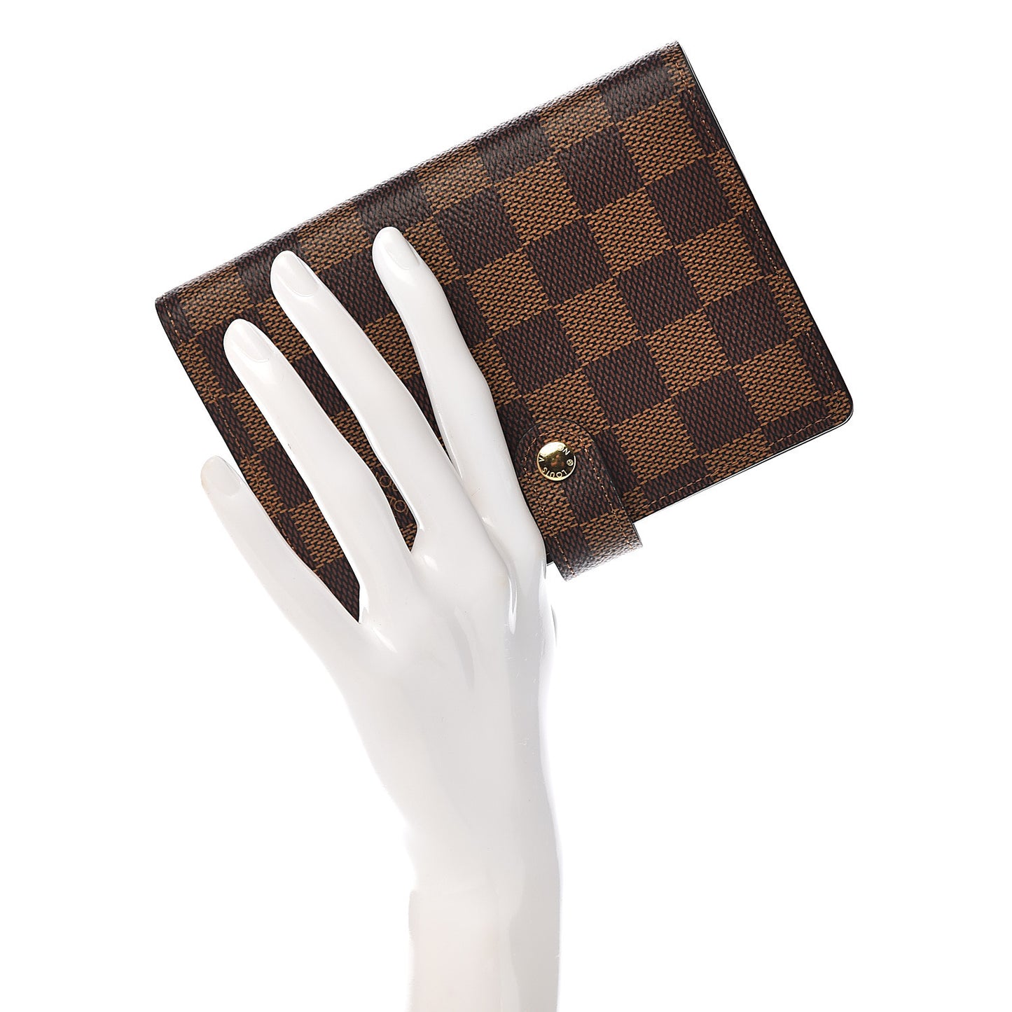 Damier Ebene Small Ring Agenda Cover