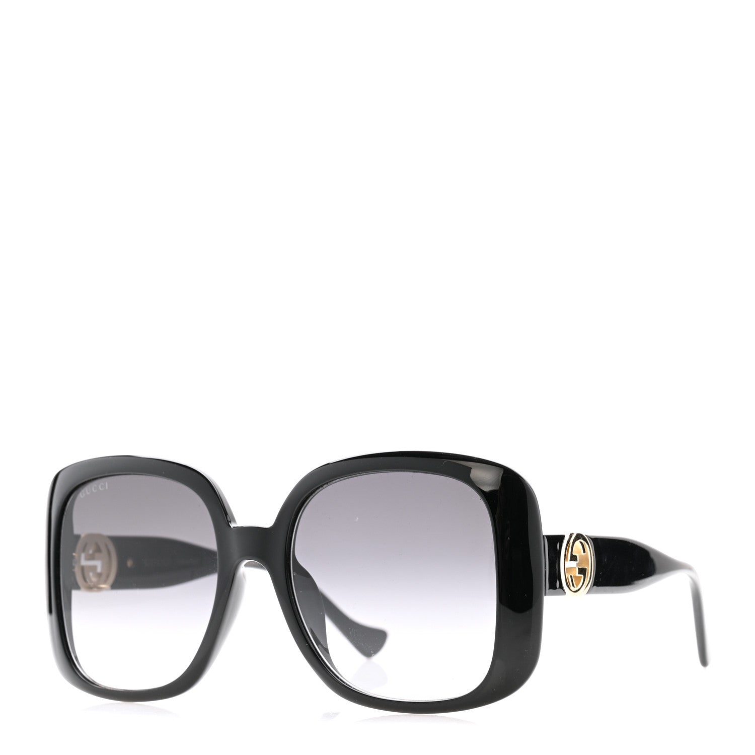 Gucci Acetate Square Frame GG1029SA Sunglasses Black 1 of 8