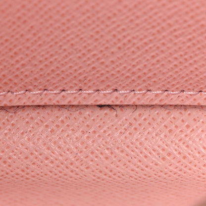 Louis Vuitton Damier Ebene Rosalie Coin Purse Rose Ballerine 7 of 10