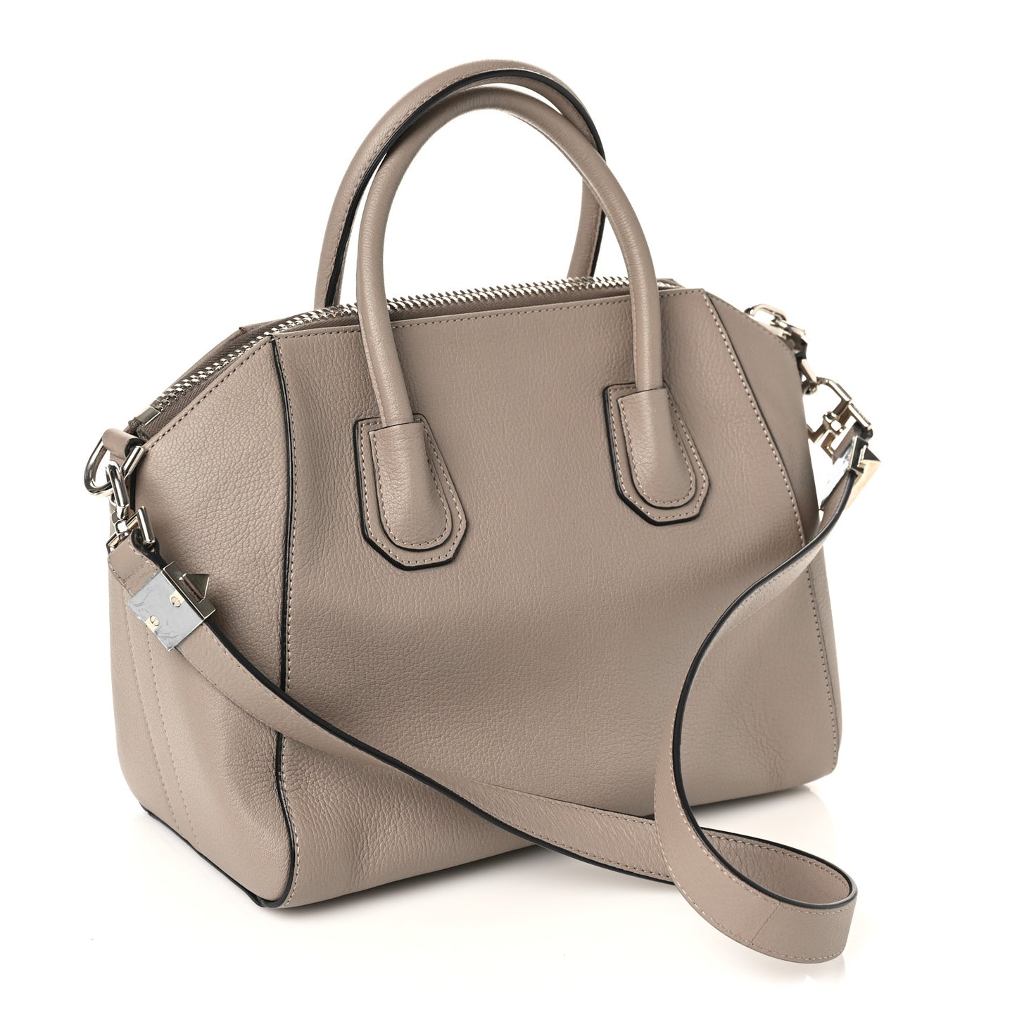 Sugar Goatskin Small Antigona Mastic